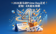 2026亚马逊Prime Day正式定档，4天超长周期