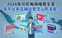 2026年印尼电商格局生变，多平台多店铺运