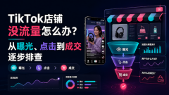 TikTok店铺没流量怎么办？从曝光、点击到