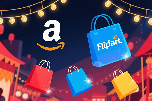 亚马逊与Flipkart印度电商节日大促即将开启