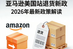 亚马逊美国站2月8日实行退货新政，高客