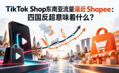 TikTok Shop东南亚流量逼近Shopee：四国反超