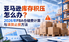 亚马逊库存积压怎么办？2026年FBA仓储费计